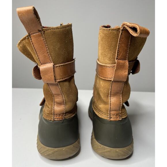Cougar Originals Maple Creek Duck Boots Womens 10 Wheat Suede Buckle Waterproof - Picture 4 of 11